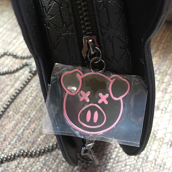 Jeffree star x Shane Dawson Black pig side bag NWT - Picture 4 of 7